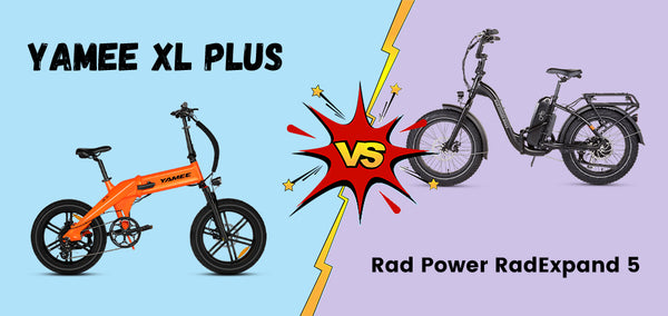 Yamee XL Plus VS Rad Power RadExpand 5: Comprehensive Comparison Of Folding Electric Bikes